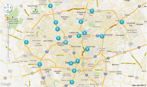 CPS Energy Charging Stations